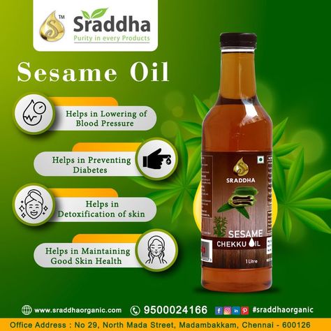 sesame oil with benefits Benefits Poster Design, Benefit Poster Design, Product Benefits Ads, Cooking Oil Creative Ads, Sesame Oil Benefits, Health Banner, Mother Dairy, Travel Brochure Design, Medical Website Design