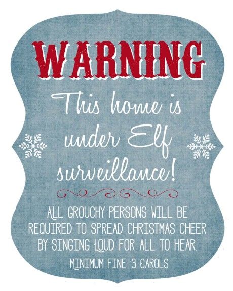 Get this FREE Elf Surveillance Printable! Also, get 15 more FREE Elf on the Shelf Printables on www.prettymyparty.com. Elf Surveillance, Christmas Abbott, Elf On The Shelf Arrival, Big Moon, Elf Antics, Elf Fun, Christmas Preparation, Pillow Tutorial, Fun Christmas Decorations