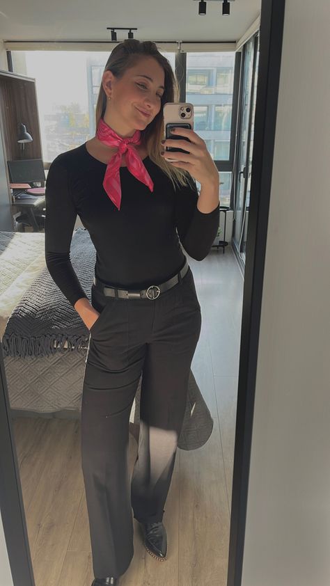 Corporate black and pink office outfit elevated Black And Pink Office, Pink Office Outfit, Pink Office, Office Outfit, Black And Pink, Office Outfits, Office Wear, Work Outfits, Work Outfit