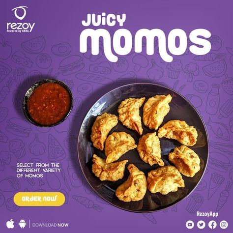 Restaurant Launch Poster, Food Launching Poster, Waffle Poster, Nepali Momo, Logo Design Graphics, Vietnamese Street Food, Social Graphics, Food Logo Design Inspiration, Cafe Posters