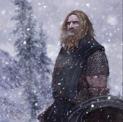 A true son of Skyrim - Nord Viking Ideas, Elder Scrolls Games, Skyrim Art, Elder Scrolls Art, Pathfinder Character, Bethesda Games, Wow Art, Norse Mythology, Elder Scrolls