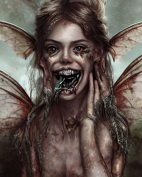 Horror Tooth Fairy, Demonic Fairy, Fairy Horror, Makeup Reality, Teeth Fairy, Horror Movie Characters, Tooth Fairy, Movie Characters, Horror Movie