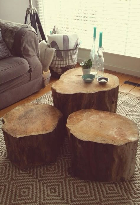 Tree Stump Coffee Table, Tree Stump Decor, Tree Coffee Table, Stump Coffee Table, Large Wood Slices, Tree Stump Table, Wood Stumps, Furniture Coffee Tables, Tree Furniture