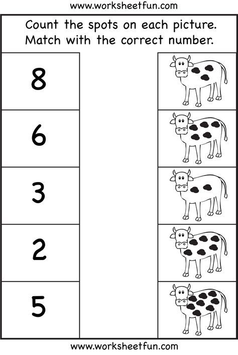 Counting - 8  Worksheets Worksheet For Nursery Class, Preschool Counting, Animal Worksheets, Counting Worksheets, Preschool Math Worksheets, Counting Numbers, Printable Preschool Worksheets, Math Counting, Numbers Preschool