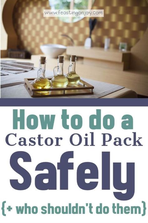 How to do a Castor Oil Pack Safely {+ Who Shouldn't do Them} | Feasting On Joy Whole Body Cleanse, Thyroid Healing, Castor Oil Benefits, Castor Oil Packs, Natural Detox Drinks, Natural Colon Cleanse, Detox Drinks Recipes, Healthy Detox, Body Cleanse