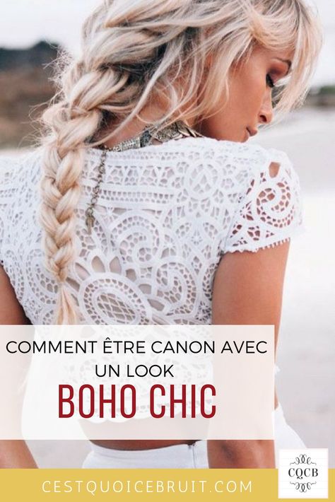 Adopter le look boho chic #mode #boho #chic #cheveux #tendance #look Boheme Chic Outfit, Vetement Hippie Chic, Style Boheme, Style Hippie Chic, Look Hippie Chic, Chic Dressing, Stile Boho Chic, Look Boho Chic, Mode Hippie