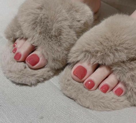 Korean Pedicure, Feet Nail Design, Fake Toenails, Gel Toe Nails, Chrome Nails Designs, Asian Nails, Minimal Nails, Blush Nails, Ingrown Toe Nail