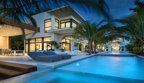 The Real Deal | South Florida Real Estate News Miami Beach Mansion, Luxury Listings, Beach Mansion, Luxury Italian Furniture, Miami Real Estate, North Bay, Waterfront Homes, Island Home, Dream Houses