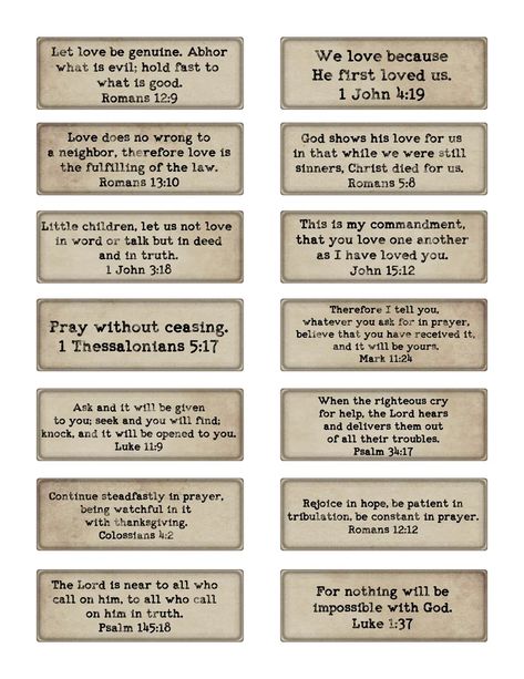 Christian Faith Printable Bible Verses for Junk Journal | Etsy Christian Junk Journal, Bible Junk Journal, Verse Stickers Printable, Christian Scrapbook Ideas, Bible Scrapbooking Ideas, Bible Cards Ideas, Vintage Bible Verses, Spiritual Scrapbook, Christian Ephemera