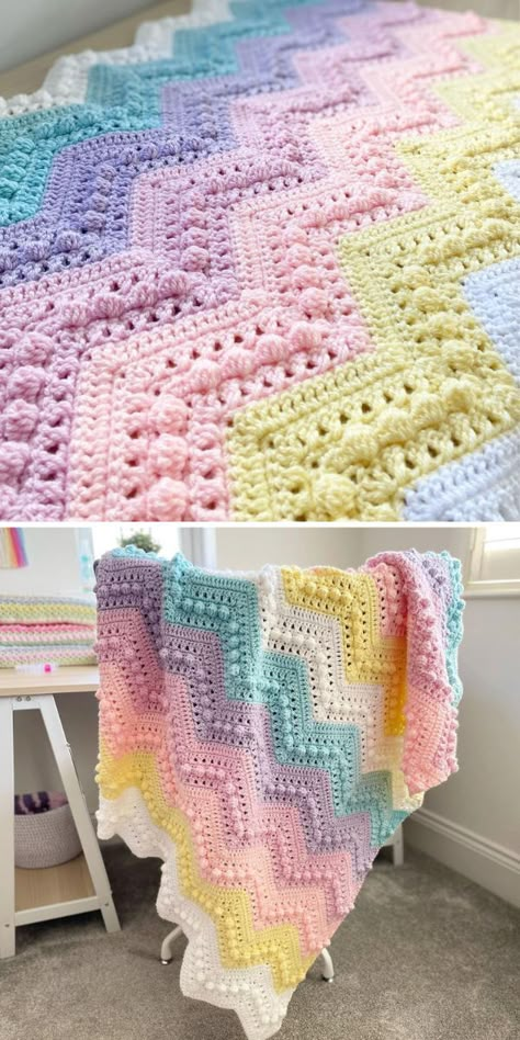 Granny Blanket Crochet, Baby Star Crochet, Hugs And Kisses Crochet Blanket Pattern, Hugs And Kisses Crochet Blanket Free Pattern, Hugs And Kisses Crochet Blanket Border, Crochet Hugs And Kisses Blanket Pattern, Ripple Crochet Pattern Free, Hugs And Kisses Crochet Blanket, Hugs And Kisses Baby Blanket Crochet