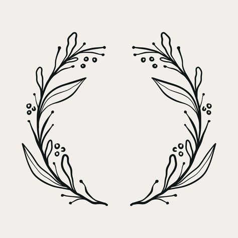 Download the Black decorative Circle floral frame. Vector Wreath with branches, herbs, plants, leaves 22742144 royalty-free Vector from Vecteezy for your project and explore over a million other vectors, icons and clipart graphics! Circle Floral Frame, Herbs Plants, Boho Wreath, Plants Leaves, Frame Vector, Heart Tree, Floral Frame, Cityscape Photos, Flower Embroidery Designs