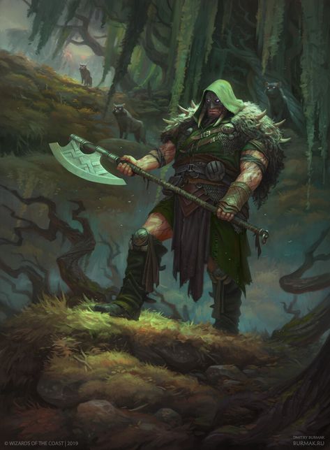 Garruk Wildspeaker, Barbarian Druid, Mtg Art, By Any Means Necessary, 다크 판타지, Dungeons And Dragons Characters, Fantasy Armor, Fantasy Warrior, Arte Fantasy