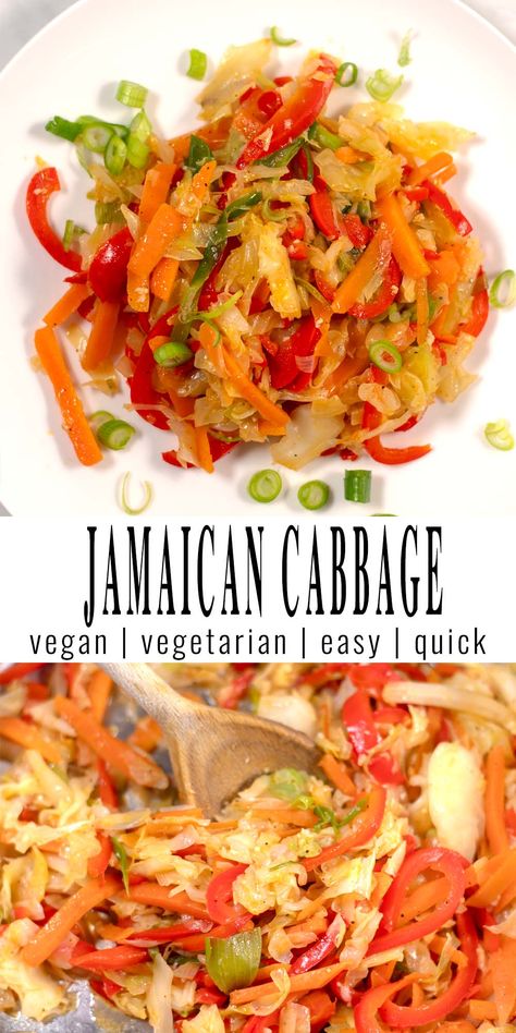 Steam Cabbage Recipe, Vegetarian Jamaican Food, Jamaican Recipes Authentic, Southern Cabbage Recipes, Jamaican Cabbage Recipe, Caribbean Meals, Jamaican Steamed Cabbage Recipe, Jamaican Desserts, Cultural Foods