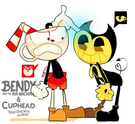 1930s Cartoons, Cuphead Game, Alice Angel, All Video Games, Deal With The Devil, Fandom Crossover, Spooky Scary, Bendy And The Ink Machine, Undertale Comic