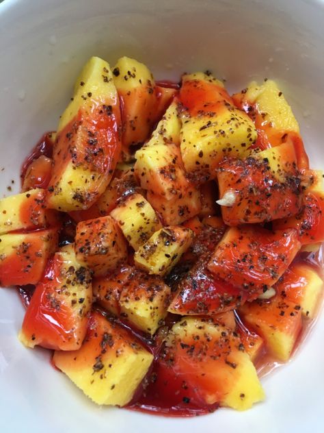 #mango #chamoy #tajin #yummyyummy #delicious #snack #snackideas #fruit Mango Chamoy, Random Stuff, Mango, Snacks, Fruit, Drinks, Quick Saves