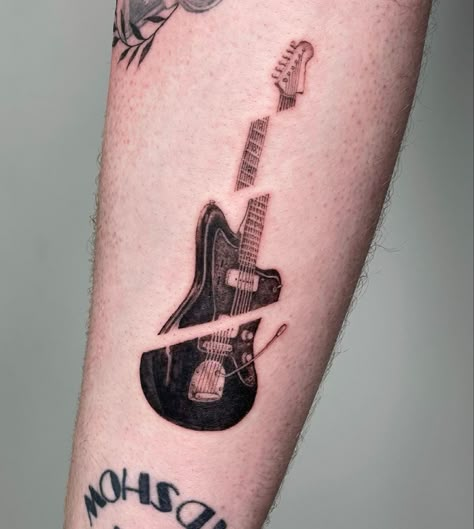 Guitar Tattoos, Tattoo Ideas Back Spine, Cactus Tattoos, Guitar Tattoo Design, Tattoo Ideas Back, Small Guitar, Piano Ideas, Guitar Tattoo, Tattoo Cover Up Ideas