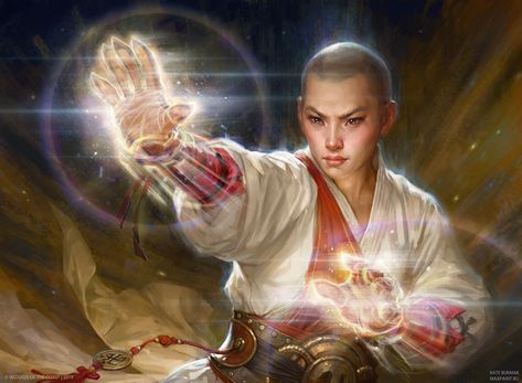 Monk Robes, Magic User, Super Powers Art, Fantasy Images, Light Magic, High Fantasy, Freelance Artist, Magic Art, Sci Fi Art