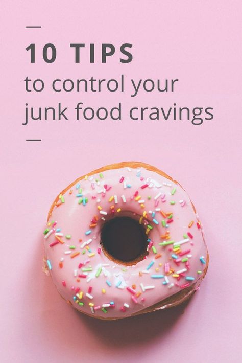 Eating Junk Food, Control Cravings, Simple Nutrition, Eating Fast, Nutrition Guide, Foods To Avoid, Healthy Eating Tips, Food Tips, Healthy Eating Habits