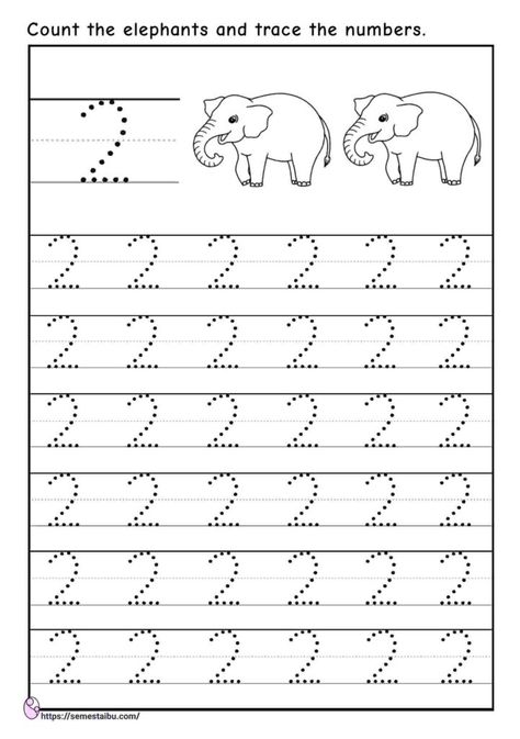 Number Tracing Worksheets Free Printable, English Worksheets For Ecd, Ecd Maths Worksheets, Number 2 Tracing Worksheet, Tracing 1-10, Numbers Tracing Printables Free, Trace Numbers 1-10, Writing Numbers 1-10 Kindergarten, Learning Numbers 1-10 Free Printables