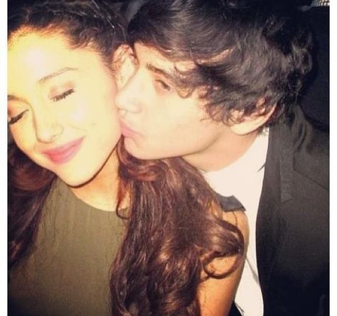 Ariana Grande And Jai Brooks, Ariana Grande Brother, Ariana Grande The Way, Ariana Grande Boyfriend, Jai Brooks, Ariana Grande Makeup, Cutest Couple Ever, Celebrity Look Alike, Ariana G