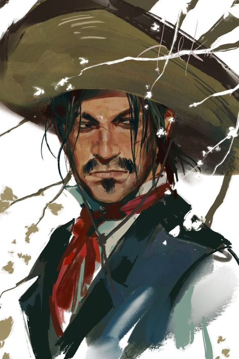 Human Drawings, Red Dead Redemption Art, Red Dead Redemption 3, Mexican Man, Red Dead Redemption Ii, Red Redemption 2, Rdr 2, Red Dead Redemption 2, Cowboy Art