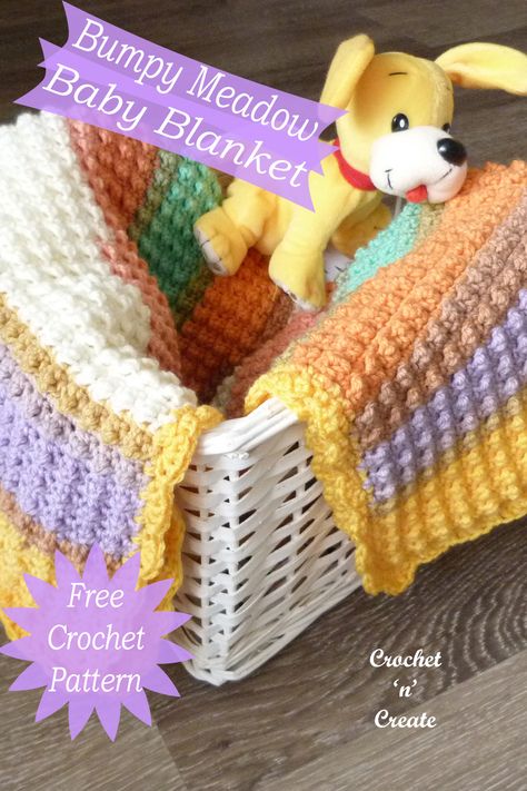 Lion Brand Mandala Yarn, Self Striping Yarn, Loom Knitting Tutorial, Free Baby Blanket Patterns, Crochet Baby Blanket Pattern, Crochet Shoes Pattern, Easy Crochet Baby Blanket, Baby Crochet Patterns Free, Beginner Crochet Tutorial