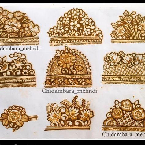 Small Henna Designs, Rajasthani Mehndi Designs, Floral Henna Designs, Paid Promotion, Basic Mehndi, Mehndi Designs Bridal Hands, Rose Mehndi Designs, Beginner Henna Designs, Simple Mehndi Designs Fingers