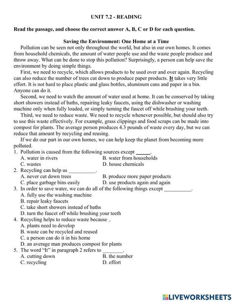 Grade 6 Reading, 3rd Grade Reading Comprehension Worksheets, English Comprehension, Gcse English Language, Reading Comprehension Test, Human Body Worksheets, 3rd Grade Reading Comprehension, Articles In English, Passage Writing