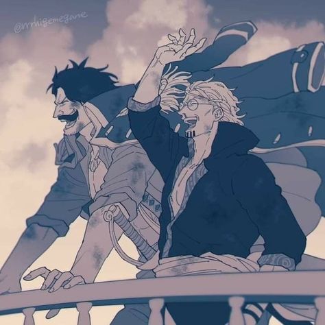 Roger And Rayleigh, رورونوا زورو, Tony Tony Chopper, Tony Chopper, One Piece Ace, One Piece Ship, One Peice Anime, One Piece Drawing, One Piece Images