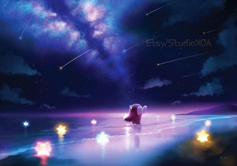 Animal Crossing New Horizon, Star Wallpaper, Print Poster, Animal Crossing, Stars