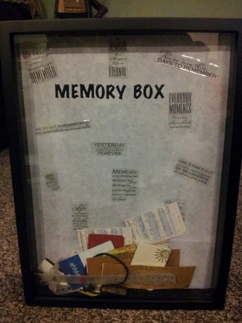 Fill up a memory box with all your memories Alumni Reunion, Memory Board, Birthday Dates, Family Memories, Travel Memories, Memory Box, Crafty Things, Memory Lane, Bible