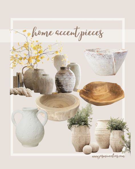 Neutral home decor Must Have Home Decor, Must Have Home, Home Decor Finds, Neutral Home Decor, Vase Collection, Spring Refresh, Neutral Home, Summer Home Decor, Decor Pieces