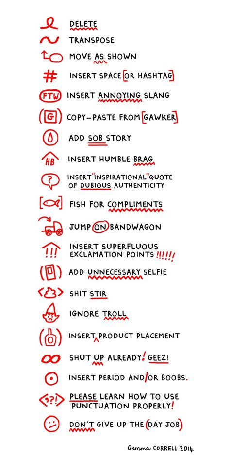 New Editing and Proofreading Marks for use on blogs and social media  https://medium.com/i-love-charts/new-editing-and-proofreading-marks-cbd88d65aed8 Writing Struggles, Proofreading Marks, Proof Reading, Journalism Major, Copy Editor, Writer Tips, Copy Editing, Editing Writing, Writers Write