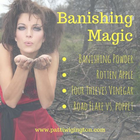 I don’t care what anyone says, banishing magic sometimes is a necessity. Sure, there are plenty of people who approach it from the mindset of “Well if someone is that terrible, why don&… Banishing Magick, Four Thieves Vinegar, Banishing Spell, Male Witch, Black Magick, Creepy Guy, Concrete Pad, Paz Mental, Candle Magick