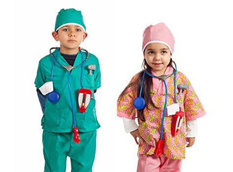 Doctor And Nurse, Play For Kids, Career Day, Play Dress Up, Up Costume, Stethoscopes, Nurse Costume, Medical Kit, Dress Up Costumes