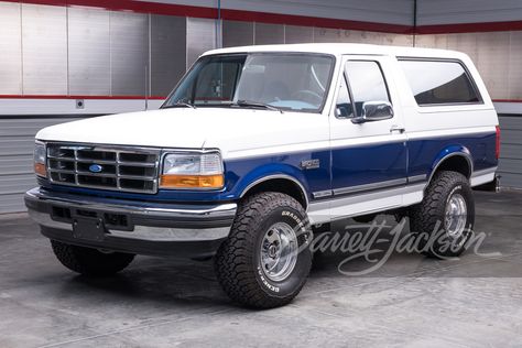 American Racing Wheels, Ford Suv, Ford Broncos, Barrett Jackson Auction, American Racing, Oxford White, Barrett Jackson, Aluminum Wheels, Car Auctions