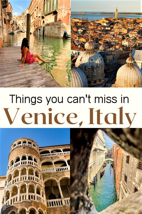 Are you planning your first trip to Venice? Here's all you need to know about visiting one of the most beautiful cities in Italy. All the top things to do in Venice, Italy including main Venice attractions as well as hidden gems. Find out where to stay in Venice, how to avoid crowds, save money and other Venice travel tips. #Venice #Italy #Europe Venice To Croatia, Things To Do In Venice Italy, Things To See In Italy, Where To Stay In Venice, Venice Things To Do, Contiki Tour, Venice Attractions, Italian Honeymoon, African Adventure