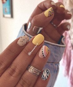 270 Nails ideas in 2022 | nails, gel nails, best acrylic nails 2023 Nails, Boho Nails, Smink Inspiration, Cute Gel Nails, Nails 2023, Get Nails, Dipped Nails, Fire Nails, Pretty Acrylic Nails