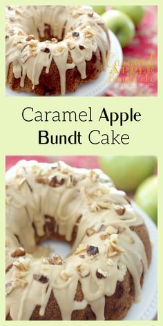 Caramel Apple Bundt Cake, Apple Bundt Cake Recipes, Savory Cakes, Apple Bundt Cake, Caramel Apple Cake, Creamy Caramel, Caramel Frosting, Salty Cake, Gateaux Cake