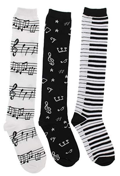 Piano Clothes, Music Notes Piano, Notes Piano, Music Tote Bag, Music Supplies, Music Bag, Piano Keyboard, Piano Keys, Cute Socks