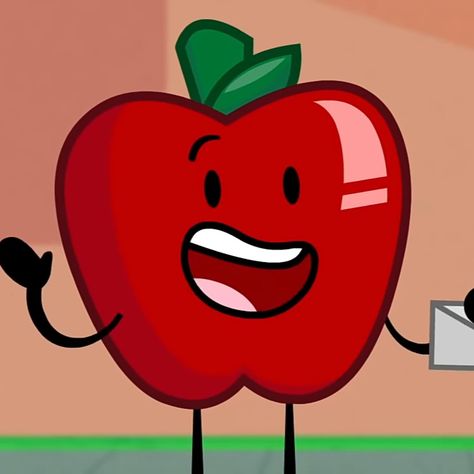 shes underrated ily apple Apple Inanimate Insanity Icon, Inanimate Insanity Season 2, Apple Inanimate Insanity, Ii Characters, Cross Your Fingers, Apple Ii, Widget Icons, Words With Friends, Apple Icon