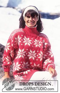 DROPS 31 ~ DROPS Design Norwegian Sweater Pattern Free, Christmas Knitting Patterns Free, Norwegian Knitting, Magazine Drops, Norwegian Sweater, Christmas Knitting Patterns, Fair Isle Knitting, Pullover Sweater Women, Free Knitting Pattern