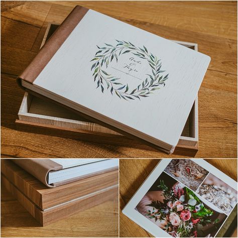 A stunning customised wedding album for Thyra and Andi — Wedding Photography | North East, Newcastle, Durham 2tone Photography Wedding Album Ideas, Wedding Photo Album Cover, Diy Wedding Album, Wedding Photo Album Layout, Wedding Album Cover Design, Wedding Photography Album Design, Wedding Album Layout, Album Photography, Wedding Album Cover