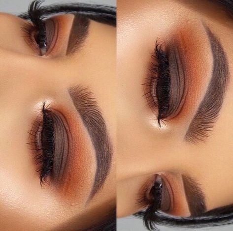 Warm smokey eye. Eye Ideas, Makijaż Smokey Eye, Makeup Eye Looks, Eye Makeup Ideas, Make Up Looks, Makeup Obsession, Maquillage Halloween, Kiss Makeup, Fall Makeup