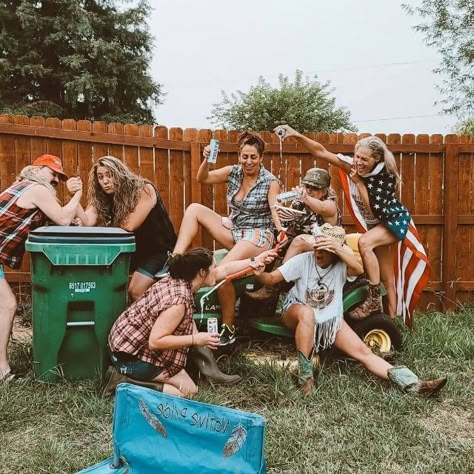 White Trash Party Ideas Trailer Trash Aesthetic, Trash Bash Party, Trash Party Ideas, Hillbilly Party, Trailer Trash Party, Trash Party, Dirty 30, October 2022, Trailer Park