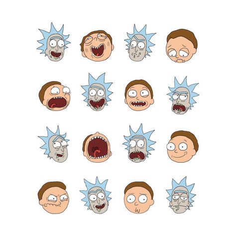 Rick And Morty Face Drawing, Rick And Morty Characters Drawing, Tiny Rick X Morty, Rick And Morty Characters Design, Rick And Morty Draw Trippy, Writing Comics, Rick And Morty Tattoo, Rick And Morty Image, Architecture Journal