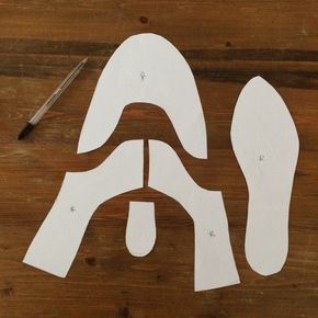 I thought I’d share my method for making my own shoe pattern, in case it helps anyone else interested in self-cobbling? is that even a word?? This is for if you don’t have access to a last or haven’t Shoe Pattern Template Free, Shoe Pattern Template, Handmade Shoes Pattern, Shoe Patterns, Make Your Own Shoes, Shoe Template, Diy Shoe, Shoes Pattern, Tape Pattern