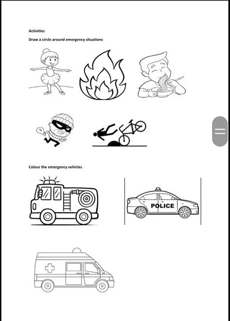 Activity emergency worksheets Emergency Vehicles Preschool Activities, Community Workers, Work Sheet, Worksheets For Preschool, Number Activities, Alphabet Activities Preschool, Activities Preschool, Emergency Vehicles, Alphabet Activities