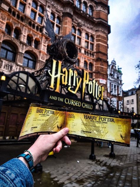 Picture from February 15 2020, tickets for Harry Potter and the cursed child parts I and II in the Palace Theatre in London (Cast 4) Hp Widget, Harry Potter And The Cursed Child, Harry Potter Ticket, Harry Potter Theatre, London Harry Potter, Harry Potter Cursed Child, Harry Potter London, Harry Potter Travel, The Cursed Child