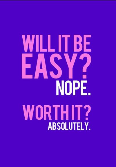 It's not easy, but it's worth it! E Card, Fitness Quotes, Kickboxing, Daily Motivation, Parenting Tips, Motivation Inspiration, The Words, Worth It, Great Quotes